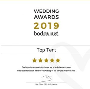 Top Tent bodas.net carpas alquier Barcelona