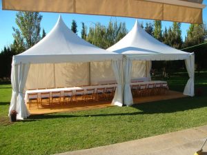 carpa pagoda alquiler top tent evento