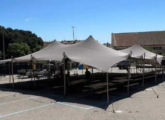 alquiler carpa evento barcelona festival