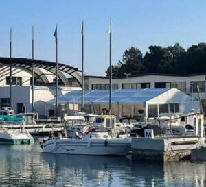 carpa pabellon dos aguas